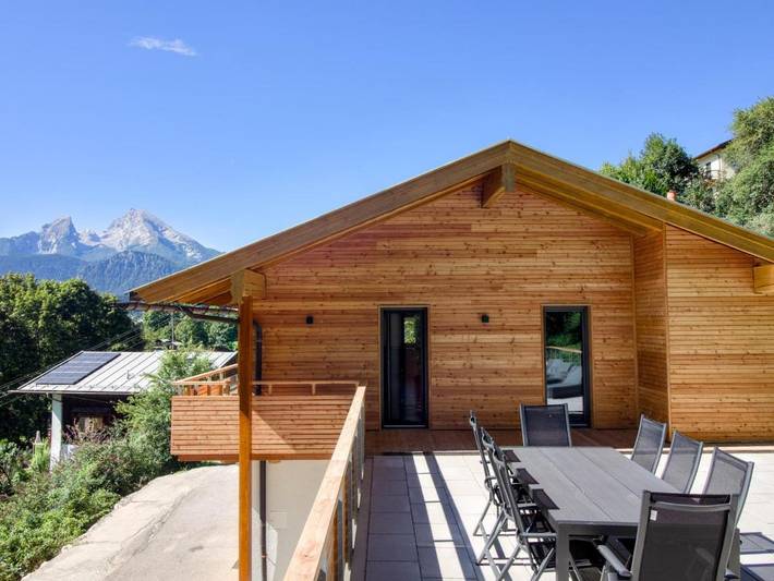 Chalet für 6 Personen, mit Sauna und Whirlpool sowie Garten in Berchtesgaden