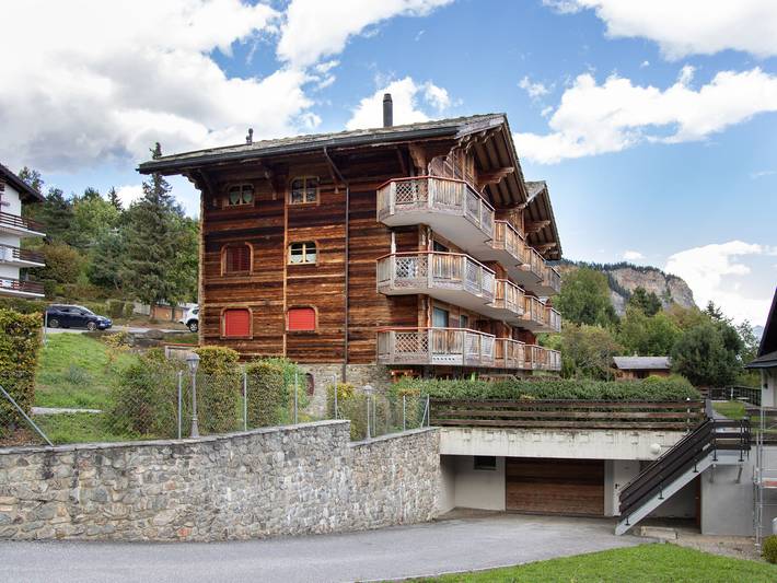 Ferienwohnung für 6 Personen, mit Balkon in Leytron