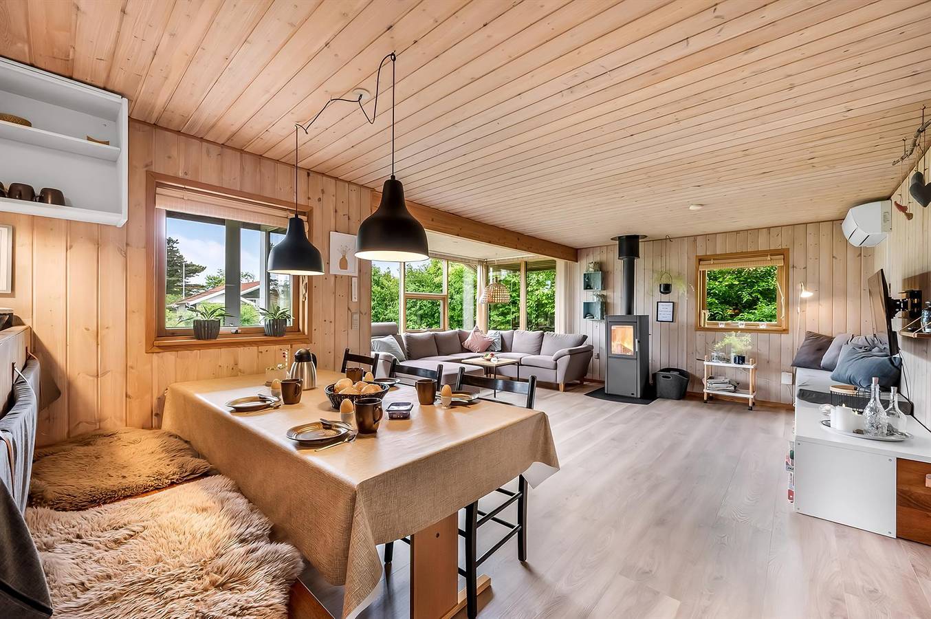 Pet friendly home in Tarm with sauna in Skaven Strand, Ringkøbing Fjord