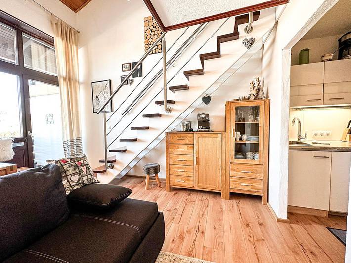 Ferienwohnung für 4 Personen, mit Sauna und Balkon in Oberstaufen - 3