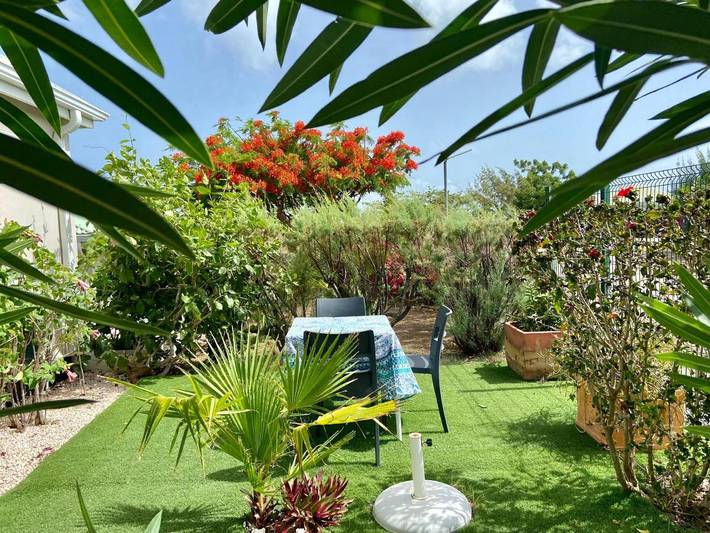 Appartement de vacances pour 4 personnes, avec jardin