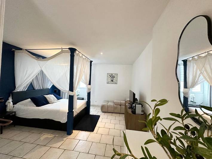 Maison d’hôte pour 2 personnes, avec Terrasse ainsi que Jardin et Vue à Le Blanc
