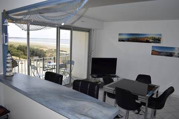 Gîte pour 6 personnes, avec balcon, animaux acceptés dans Casino De Saint Brevin Les Pins