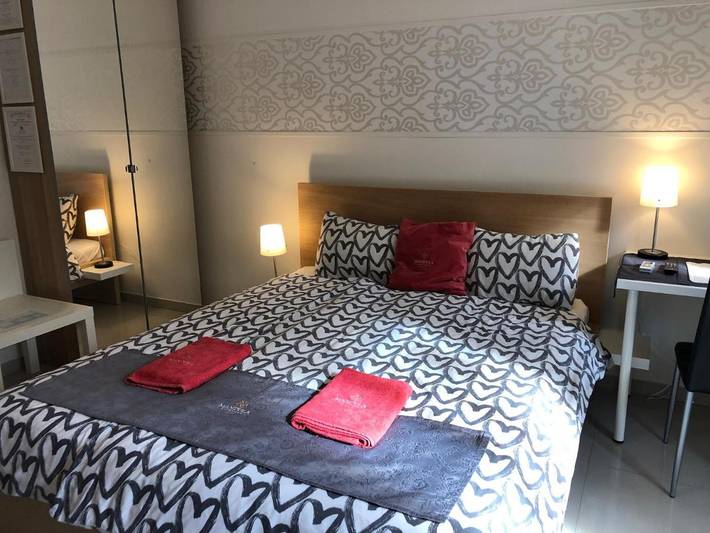 Appartement de vacances pour 3 personnes, avec jardin ainsi que vue et sauna