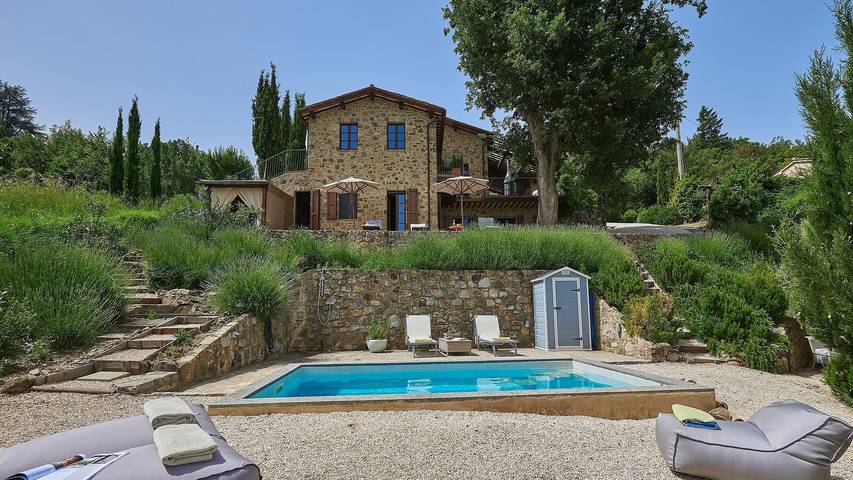 Chalet para 6 personas con terraza in Seggiano, Provincia de Grosseto