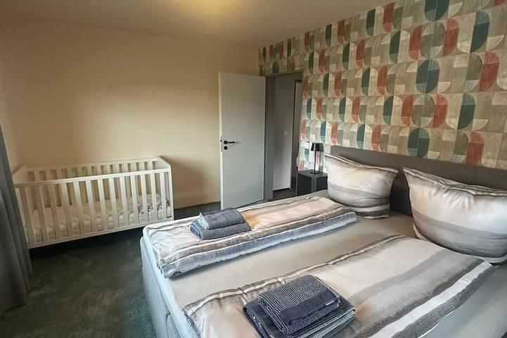 Ganze Wohnung, Renoviertes Apartment Maki 9 Pers. Euro-Park, Rulantica, Straßburg, Schwarzwald in Friesenheim, Mittlerer Schwarzwald