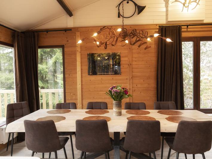 Gîte pour 9 personnes, avec sauna ainsi que jardin et terrasse à Manhay - 2