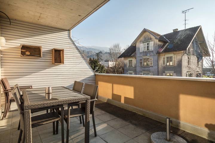 Ferienwohnung für 7 Personen, mit Balkon im Bregenzerwald