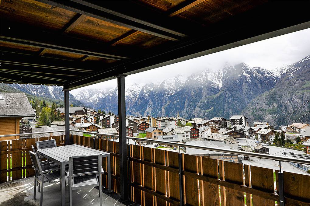 Apartamento vacacional entero, Chalet Dilaila Fewo unten in Grächen, Alpes del Valais