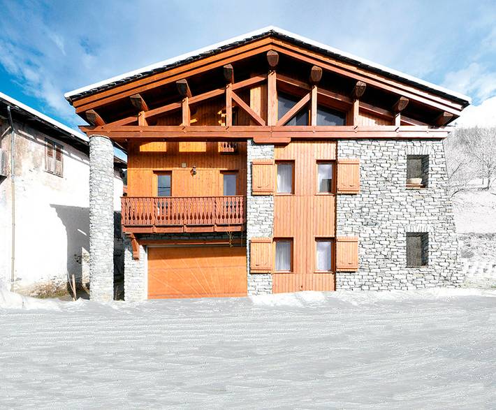 Chalet pour 8 personnes, avec terrasse, animaux acceptés à Bourg-Saint-Maurice