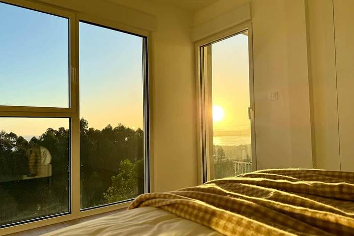 Appartement entier, Appartement vue mer avec piscine sur la côte galicienne in Cangas, Rías Baixas