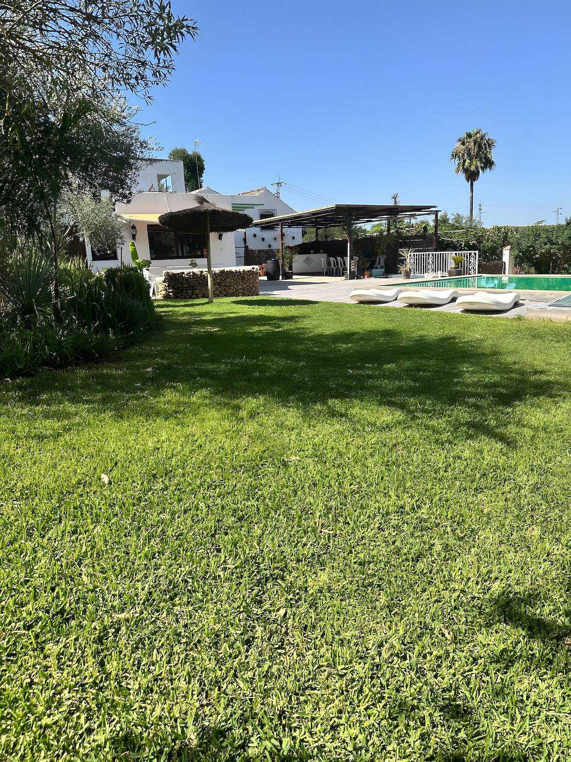 Landhaus 'La Zua' mit privatem Pool, Wlan und Klimaanlage in Villamartín, Pueblos Blancos