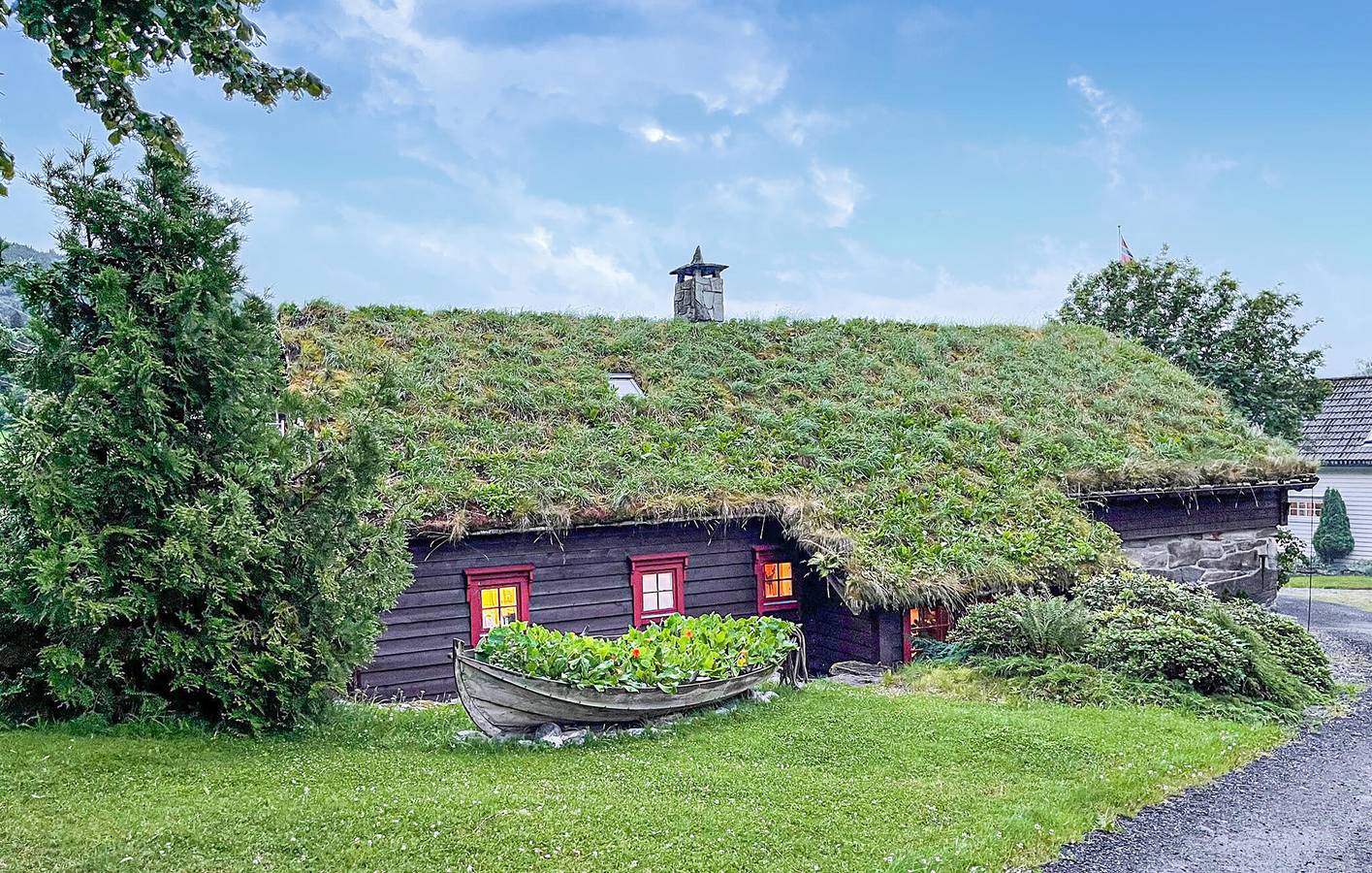 Ferienhaus für 8 Personen mit Ausblick in Eid
