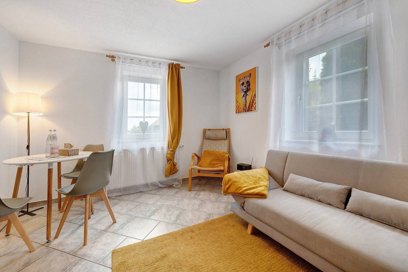 Ganze Wohnung, Apartment 'Malia' mit gemeinsamer Terrasse, gemeinsamem Garten und Wlan in Neubulach, Nordschwarzwald