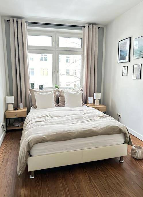Ferienwohnung für 2 Personen, mit Balkon und Terrasse in Eimsbüttel