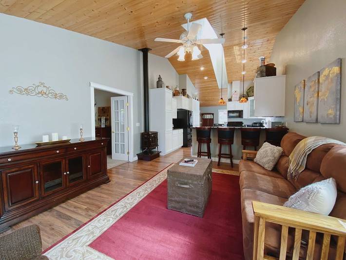 Vacation rental for 6 people, with balcony and yard in Olympic National Park