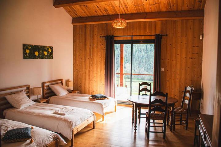 Hôtel pour 6 personnes, avec jardin ainsi que sauna et vue à Saint-Pierre-Eynac - 3