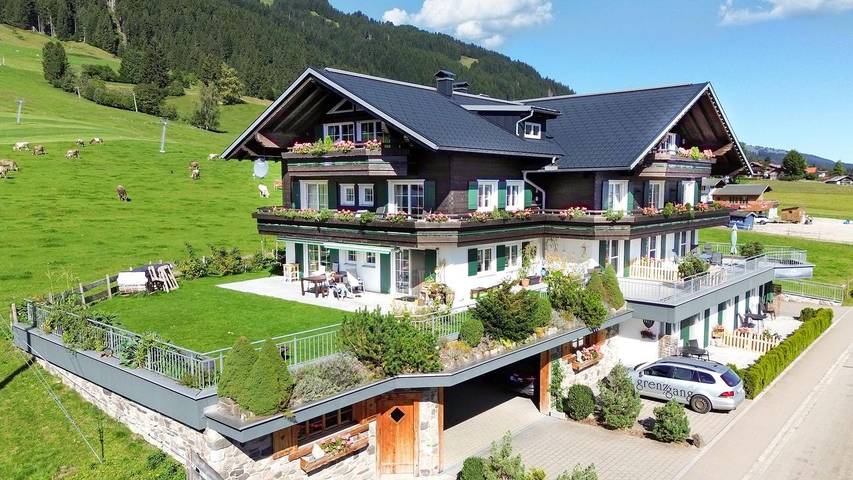 Ferienwohnung für 2 Personen, mit Terrasse und Sauna in Bolsterlang