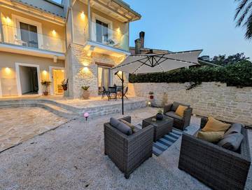 Gîte pour 5 personnes, avec jardin dans Kassiopi