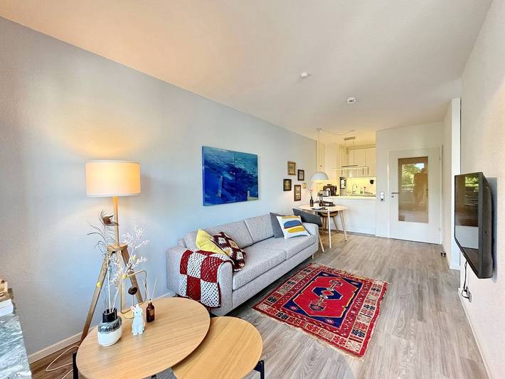 Ferienwohnung für 2 Personen, mit Balkon und Sauna in Scharbeutz