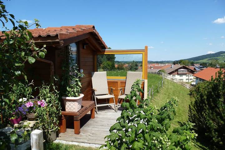 Ganze Wohnung, Ferienwohnung  *Ambiente*  in  Wertach  - Urlaub Mit Ausblick in Wertach, Bayerisch Schwaben