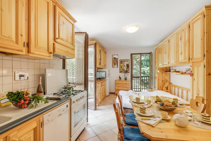 Gîte pour 4 personnes, avec balcon à Oulx - 2