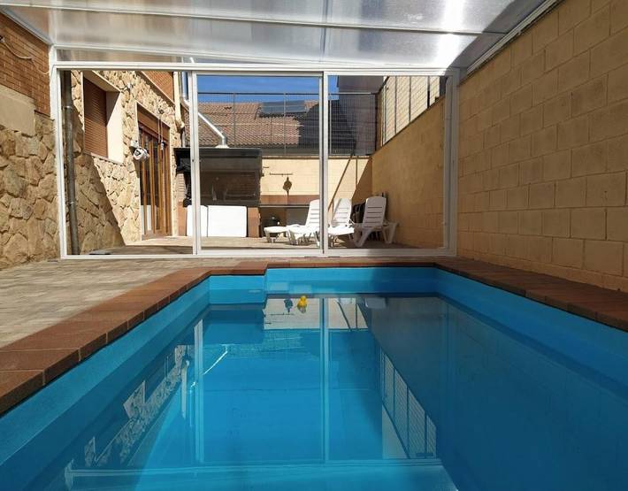Casa rural con piscina para 24 personas, con Balcón en Provincia de Segovia - 2