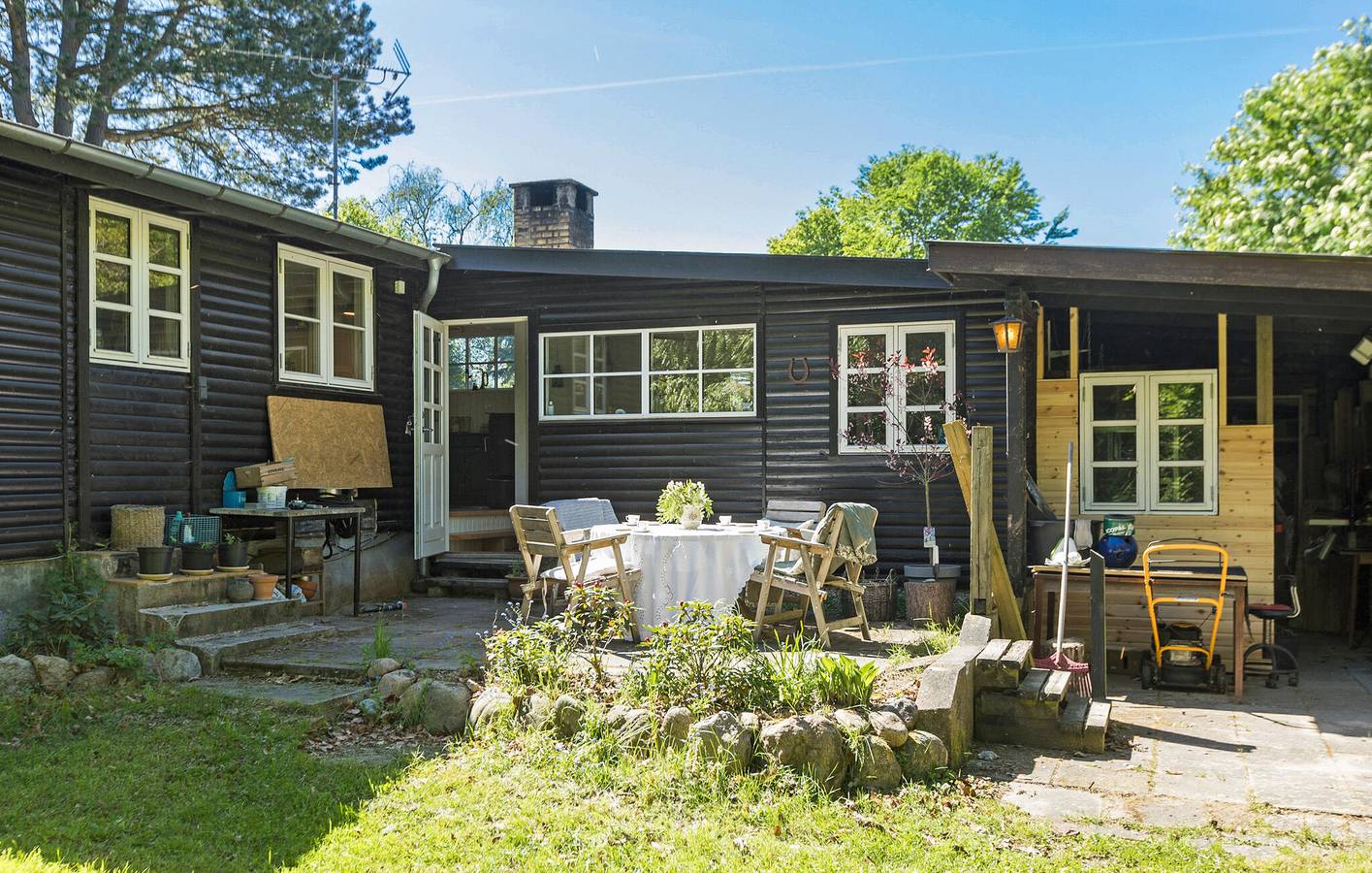 Ferienhaus für 6 Personen mit Terrasse in Melby, Hovedstaden