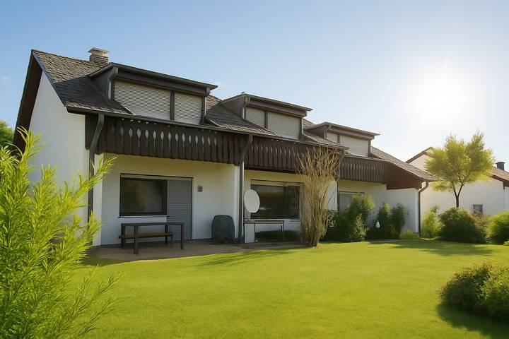 Ferienhaus für 5 Personen, mit Terrasse und Balkon/Terrasse in Winterberg