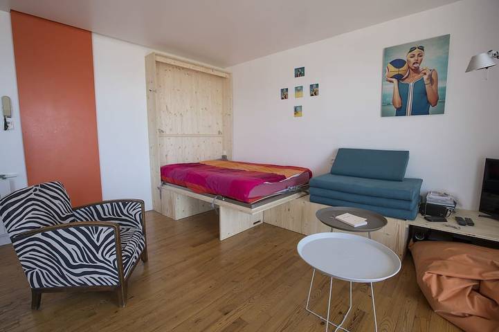 Ganze Wohnung, Neurenoviertes Apartment, Direkt am Meer in Saint-Jean-de-Luz, Bayonne und Umgebung