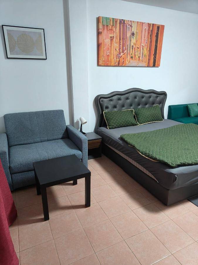 Appart’hôtel pour 3 personnes, avec terrasse et vue, animaux acceptés