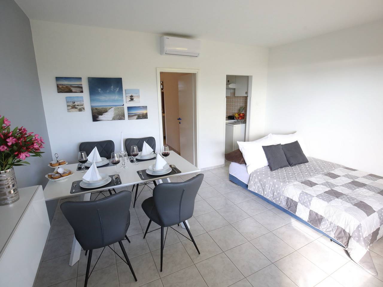 Apartament w Bibinje z widokiem na morze in Bibinje, Zadar