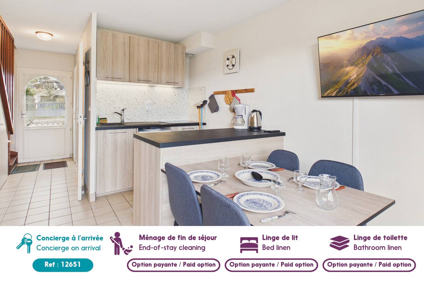 Maison en pierre à 350m de la plage pour 4 in Arzon, Côte des Mégalithes