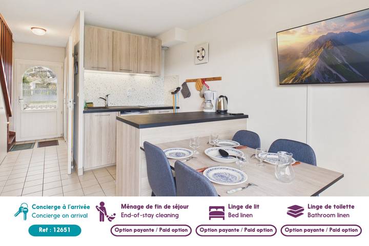 Maison en pierre à 350m de la plage pour 4 in Arzon, Côte des Mégalithes