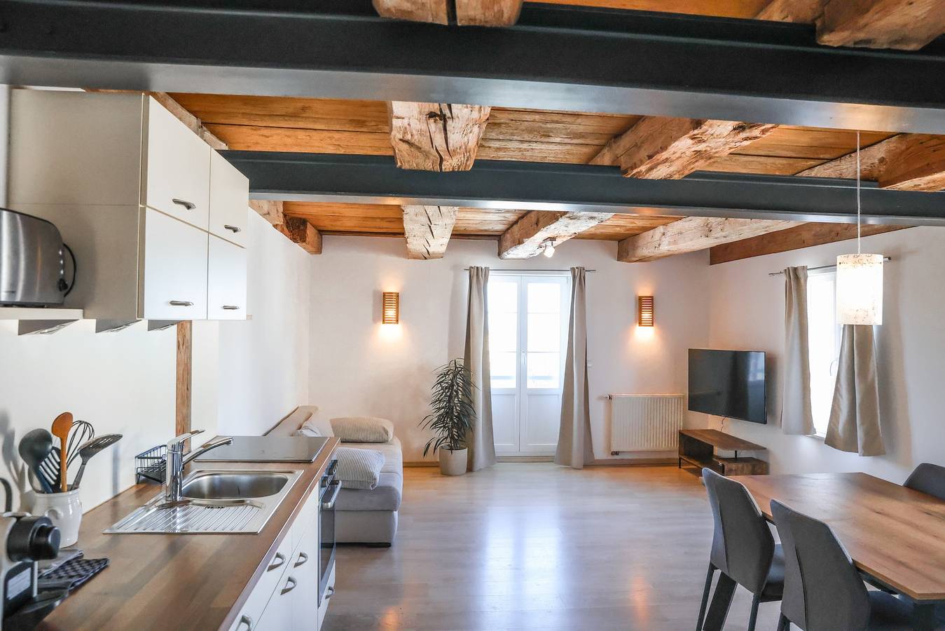 Ganze Wohnung, Ferienwohnung 'Steigen' mit Wi-Fi in Heiligenberg, Region Bodensee-Oberschwaben