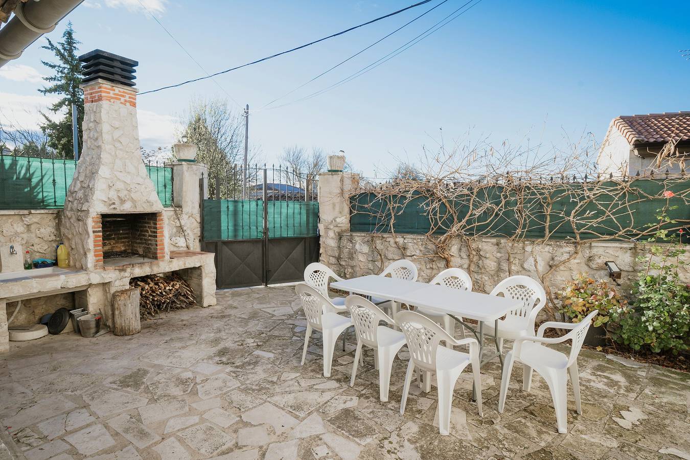 Maison de vacances "La Morada Del Cura" avec jardin privé, balcon et Wi-Fi in Calabazas de Fuentidueña, Province de Ségovie
