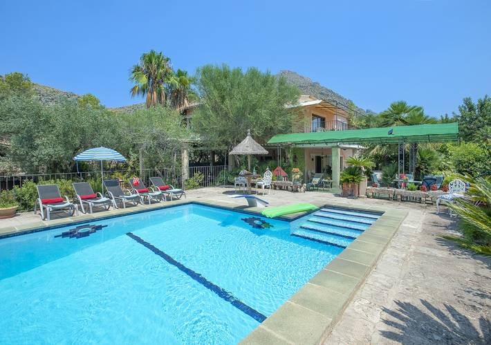 Finca für 6 Personen, mit Garten und Ausblick, kinderfreundlich in Port de Pollença - 3