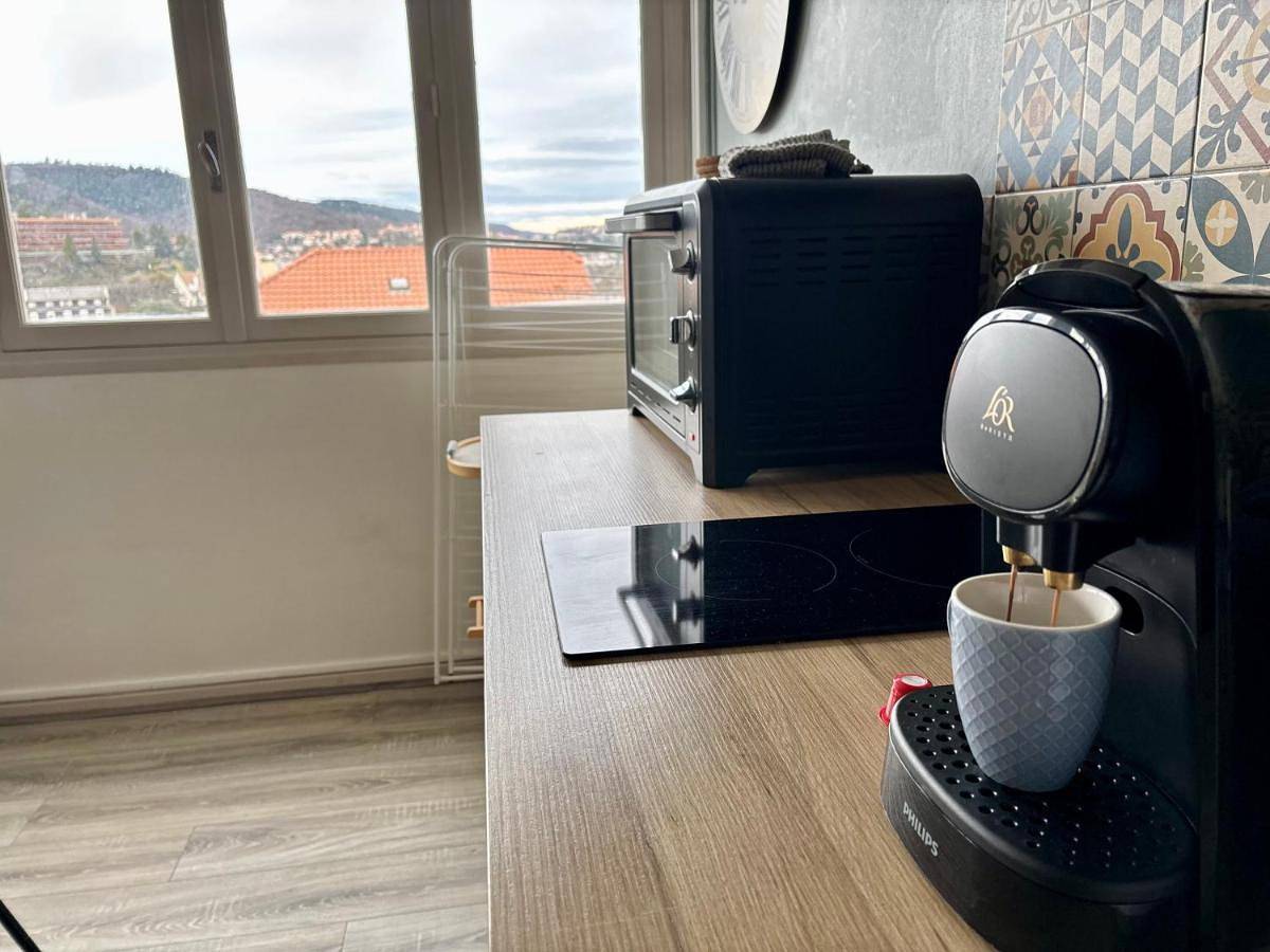 Appartement entier, Belle vue à 500m des thermes - climatisé in Royat, Parc naturel régional des Volcans d'Auvergne