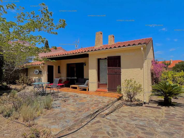Villa pour 4 personnes, avec piscine et jardin sur la Côte Vermeille