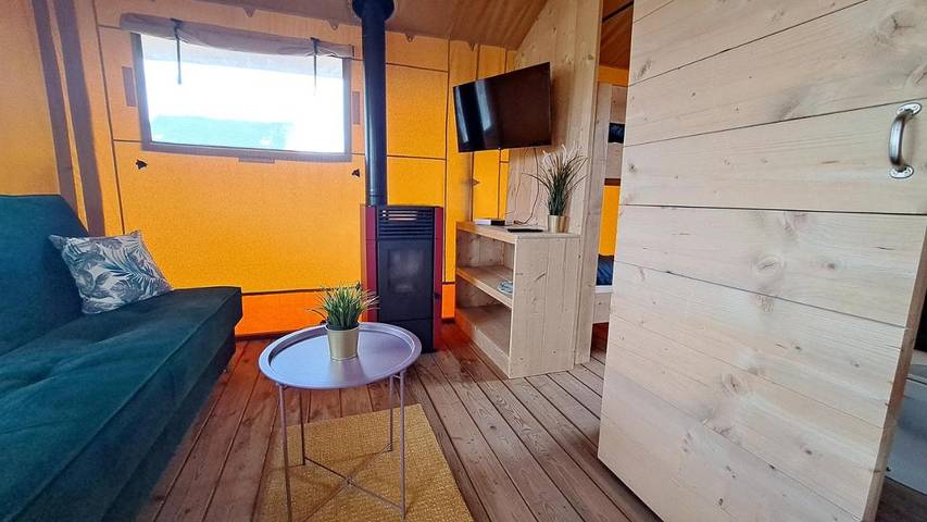 Camping für 6 Personen, mit Ausblick und Garten in Polnische Ostsee - 2