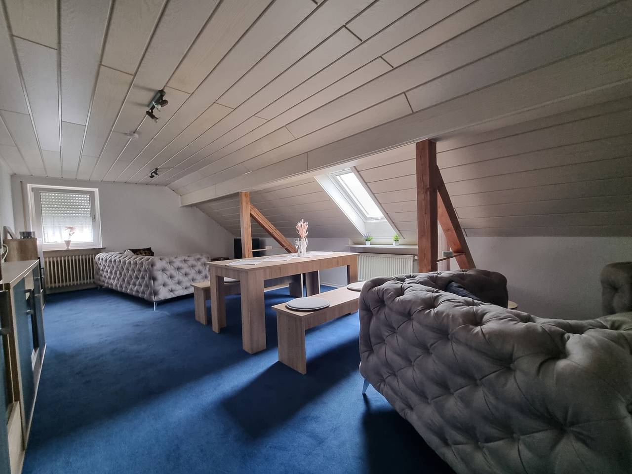 Ganze Wohnung, Ferienwohnung Kleinbauer" mit gemeinsamer Terrasse, Gemeinschaftsgarten und Wi-Fi in Wirsberg, Oberes Maintal - Coburger Land