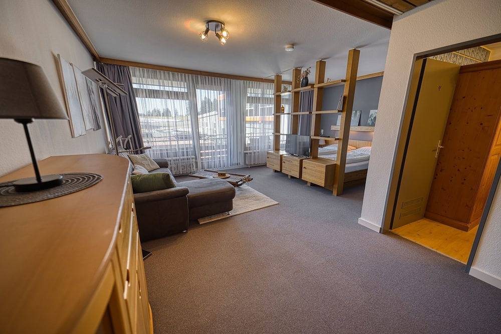 Ganze Wohnung, Standard | 55 qm 1,5 Raum (mit Hochschwarzwaldkarte) - Ferienwohnungen am in Feldberg, Südschwarzwald