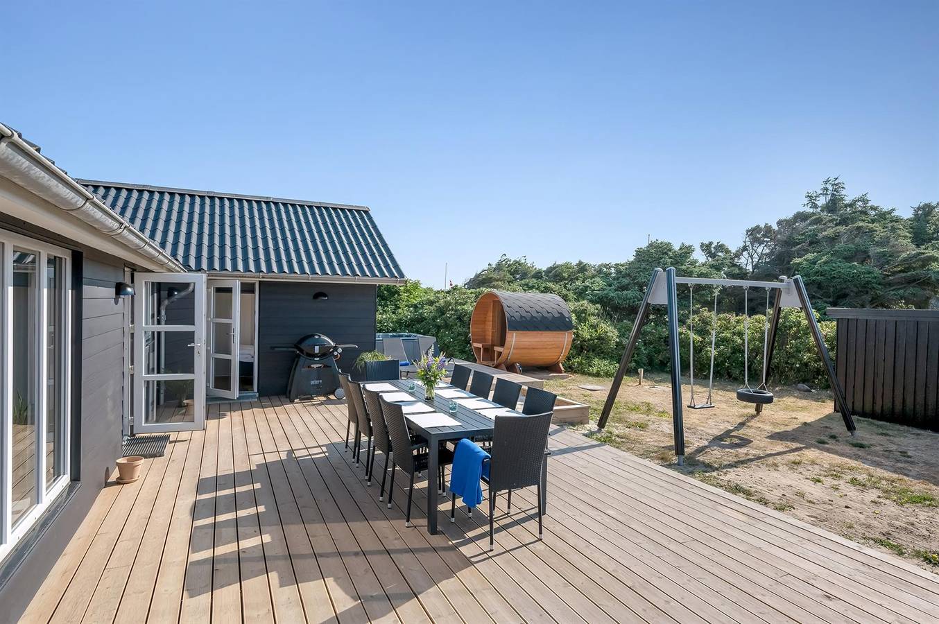 Pet friendly home in Ringkøbing with sauna in Søndervig, Holmsland Klit