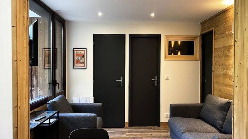 Gîte pour 8 personnes, avec balcon dans Plagne Bellecote - 3