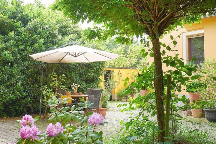 Ferienwohnung für 2 Personen, mit Terrasse und Garten sowie Ausblick in Flonheim - 4