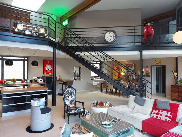 Location de vacances pour 12 personnes, avec terrasse ainsi que piscine et jardin à Le Coudray - 4