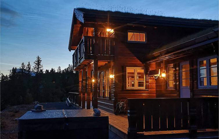 Vakantiehuis voor 9 personen, met sauna en tuin in Noorwegen