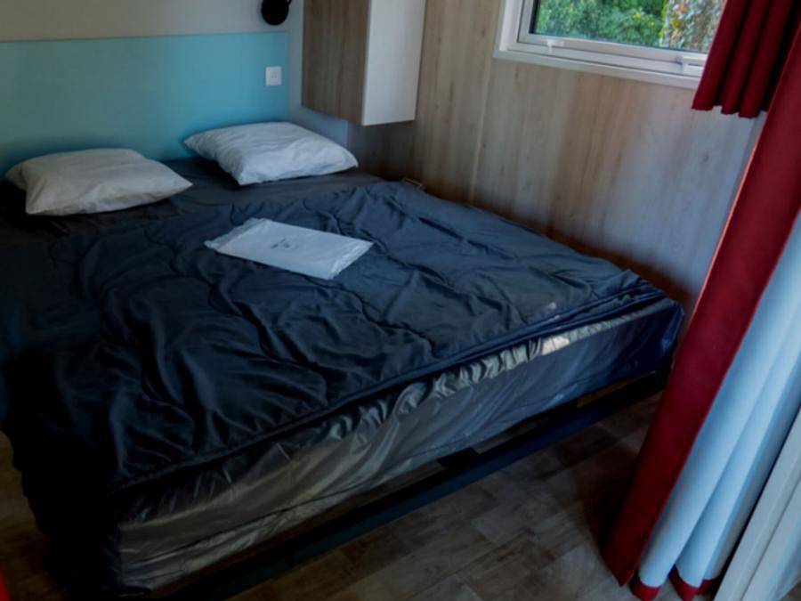 Camping Village de Reneville - Chalet 4 personen - Chalet premium - 27 m² - 2 Zimmer Meerblick in Fécamp, Le Havre und Umgebung