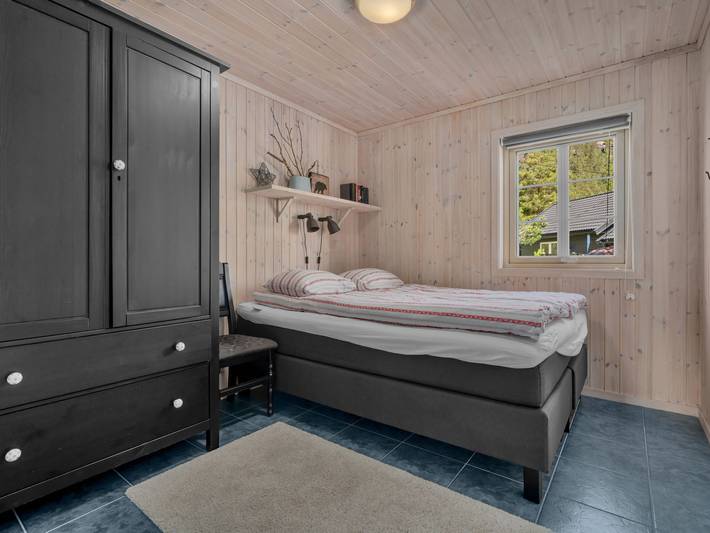 Ferienhaus für 6 Personen, mit Terrasse und Seeblick sowie Ausblick und Garten in Åseral - 4