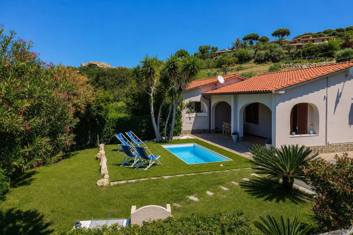 Villa für 6 Personen mit Garten in Morcone (Capoliveri), Elba
